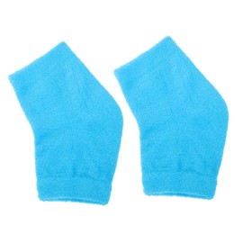 FRCOLOR 1pair Heel Skin Care Moisturizing Socks Essential Oil Gel Comfortable Hydration Treatment for Cracked Heels for Softening Dry Skin and Foot Care