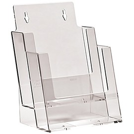 Taymar Two Tier Dispenser for A5 Leaflets and Brochures(Pack of 1)