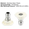 X AUTOHAUX X AUTOHAUX 40 Degrees High Pressure Washer Spray