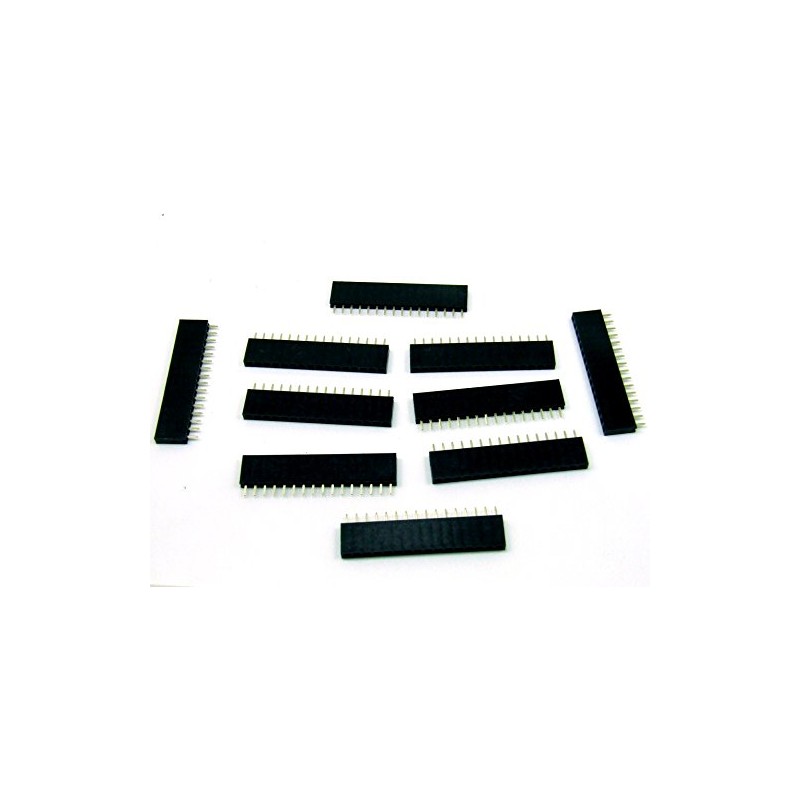 POPESQ® #A797 Female Header 2.54 mm 16-Pin Compatible with Arduino