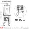 G9 Halogen Bulb 60 Watt 120 Volt Dimmable T4 JCD
