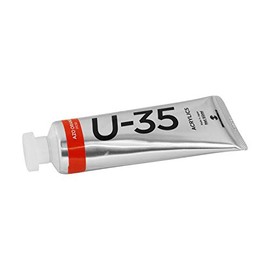 Turner Color U-35 Acrylic, Azo Orange, 2.4 fl oz (60 ml) UA060173