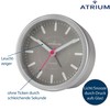 Atrium moderner Design Wecker Analog Quarz ohne Ticken mit Licht