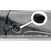 Cap & Shield 2.5inch ID, Capless Gas Cap Dirt, Water