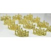 CORONAS PRINCESS GOLD CROWN RECUERDOS X 12 PARTY FAVORS TIARA