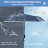 G4Free 42 Inch Windproof Folding Umbrella for Rain & Sun,