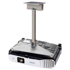 PCMD, LLC. Projector Ceiling Mount Compatible with Epson Home Cinema 660 760HD 1060 2100 2150 with Lateral Shift Coupling (14-Inch Extension)