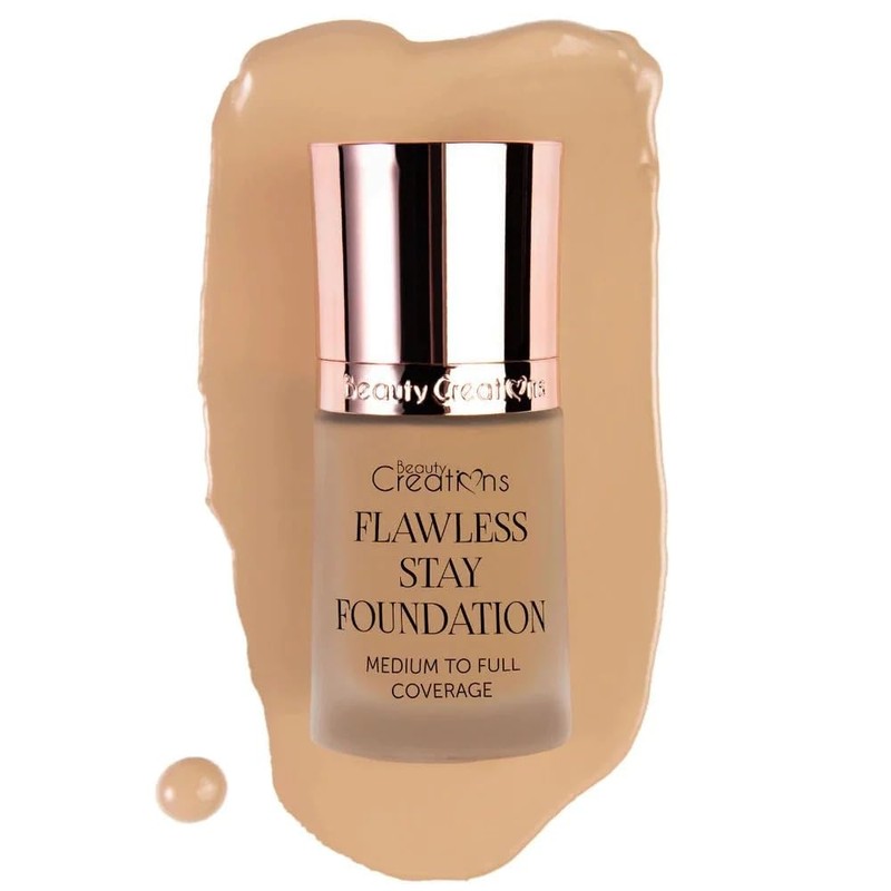 Beauty Creations Flawless Stay Foundation Base De Maquillaje Líquida (5.5)