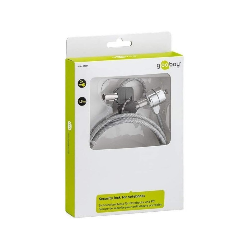 Goobay 93037 Security Lock for Notebook