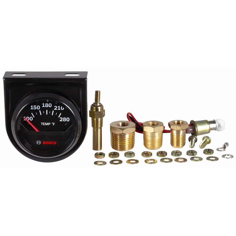 Actron Bosch SP0F000049 Style Line 2" Electrical Water/Oil Temperature Gauge