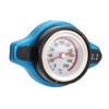 Aluminum Alloy Radiator Cap with Temperature Gauge Pressure Adjustment Leakproof
