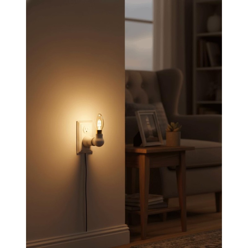 Sweet Online Deal Clear Night Light Bulbs - 6 PC