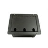 PROCRAFT FPPU-12X-BK Recessed Stage Pocket/Floor Box with 12 "D Punches