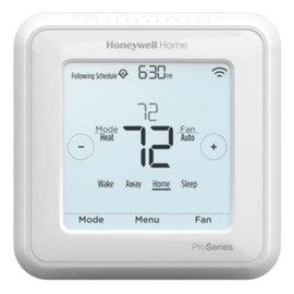 Honeywell U Lyric T6 Pro TH6220WF2006 Wi-Fi Programmable Thermostat, Multiple Stages- 2 Heating 1 Cooling Stages for Heat Pumps, 2 Heating and 2 Cooling Stages for Conventional Systems