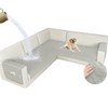 Arfntevss Waterproof Corner Sectional Couch Covers for Dogs Pet L