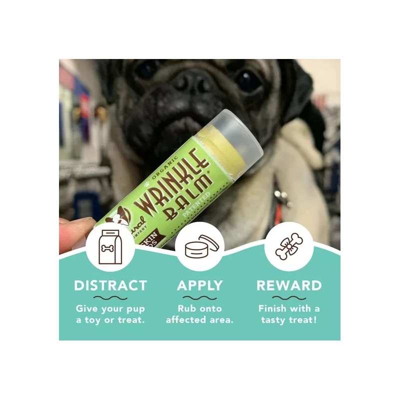 Natural Dog Company Wrinkle Arrugas Perro Balsamo .15oz