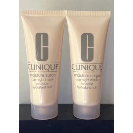 Clinique Lot of 2 Clinique Moisture Surge Overnight Mask 2.5 Oz /75ml Each, TOTAL 5OZ New
