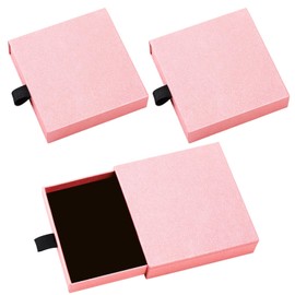 3 Pcs Jewelry Gift Boxes Necklace Earring Bracelet Drawer Gift Box Kraft Jewellery Box For Christmas Birthday Wedding Anniversaries Present