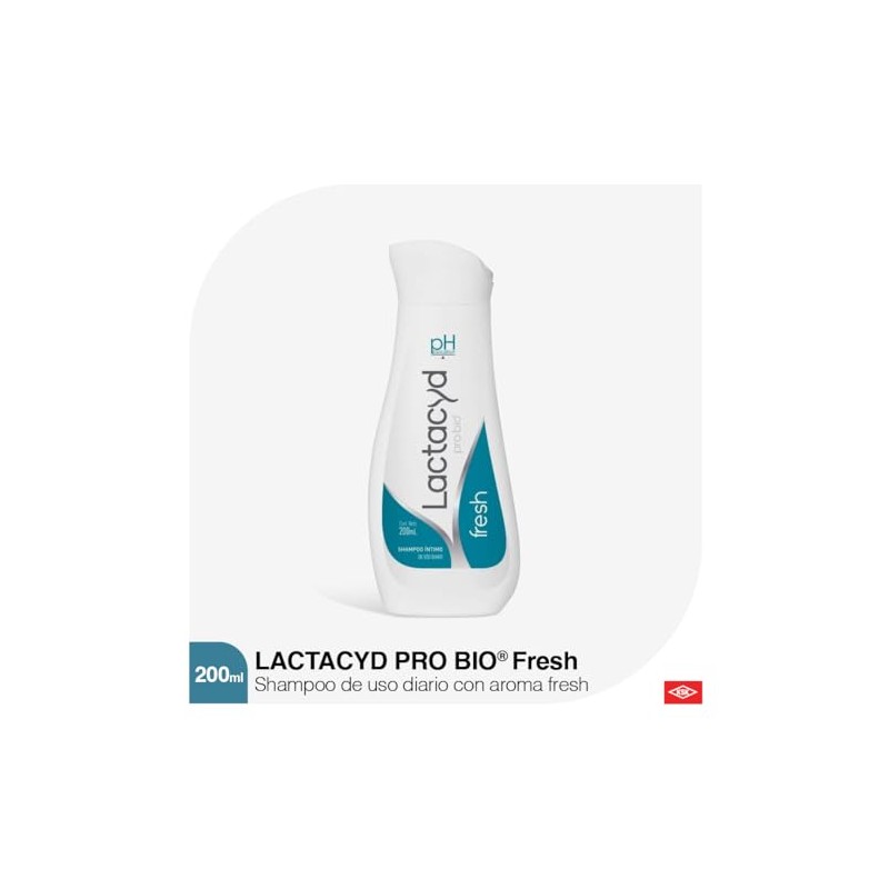 Lactacyd Fresh - Shampoo Íntimo de Uso Diario, 200 ml