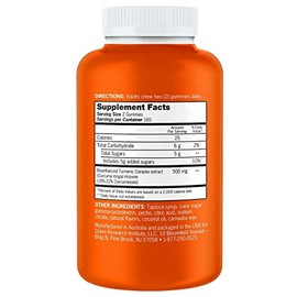 QUNOL Cúrcuma 500MG 200CT Gomitas