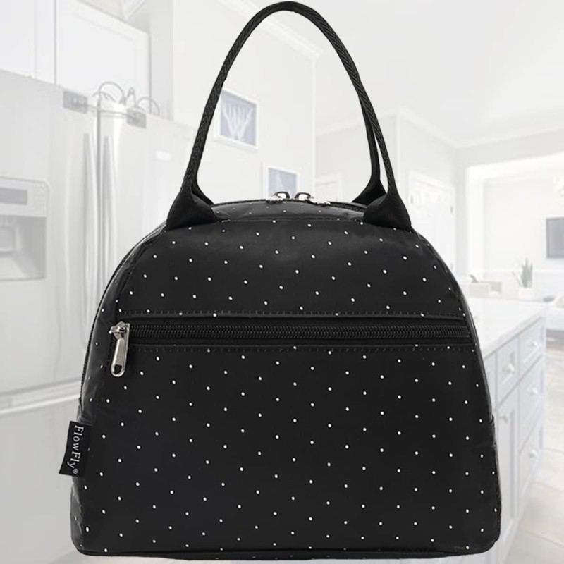 FlowFly Insulated Lunch Cooler Bag - Tote Bag Organizer for