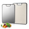 Titanium Cutting Boards for Kitchen Double-Sided, Cutting Board Double Sided