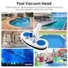 13.5-Inch Pool Vacuum Head Inground Above Ground Vinyl Pool Vacuum