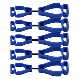 DONGKER Glove Holder, Pack of 5 Glove Clips, Glove Grabber Clips Holder, Safety Work Glove Holder for Fire Brigade, Police, Workers