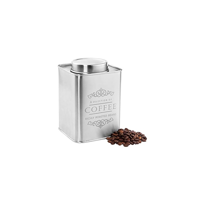 Zassenhaus Coffee Storage Container, Grey, 500 g