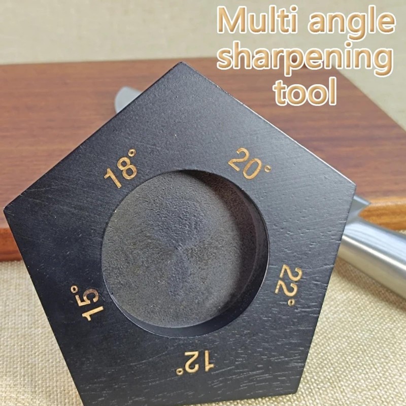 Rolling Knife Sharpener with 2 Diamond Disc and 2 Corundum