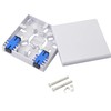 GELRHONR Fiber Optic Box, Junction Box, Double Connection, SC Type,