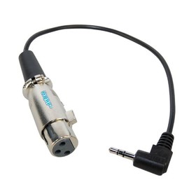 HQRP 3.5mm to XLR Female 3-pin Cable Cord for Pyle-Pro PDMIC58 Professional Moving Coil Dynamic Handheld Microphone (Direct Link from External Microphone) Plus HQRP Coaster