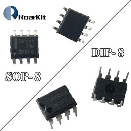 10 개/몫 NE555P 555 타이머 DIP-8 8 핀 소켓/SOP-8 SMD IC [03 DIP8-10PCS] 10 pcs NE555P 555 Timer DIP-8 8 Pin Socket/SOP-8 SMD IC [03 DIP8-10PCS]