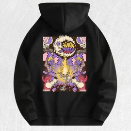 Psychedelic Rock Band Hoodie 100% Cotton US Warehouse 7 ColorsColor: Red, Size: L