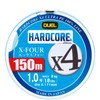 DUEL / HARDCORE X4 150m MG milky green / W