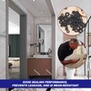 100pcs Rubber Tap Washers for Plumbing, 4 Sizes O Rings