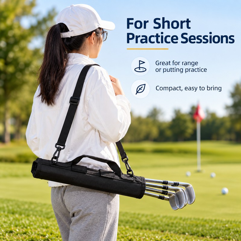 Mini Golf Club Carry Bag for Driving Range Practice –
