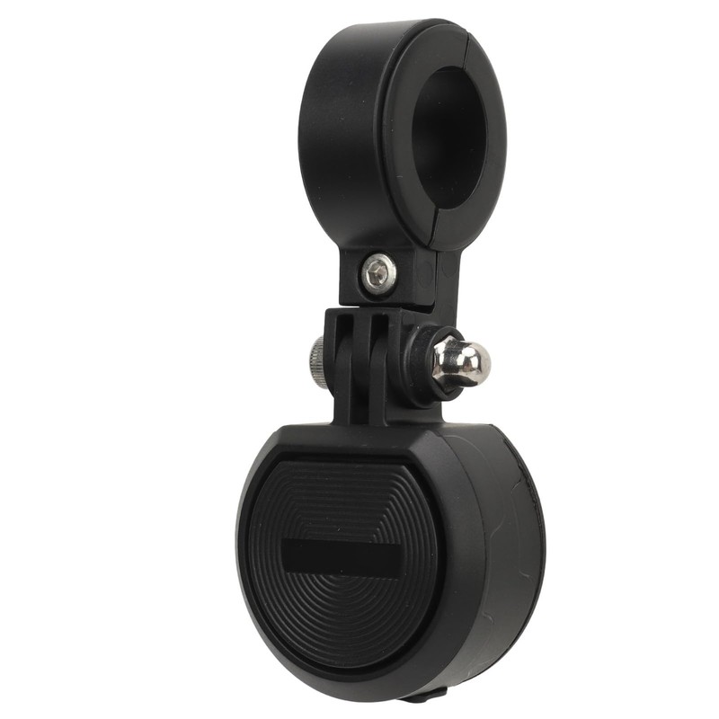 Alomejor Adjustable 80-130DB Electric Bicycle Horn with Remote Control, USB