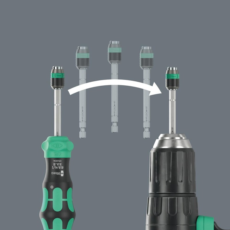Wera Kraftform Kompakt 26 RA-R 05051516001 with Bag 6-Piece Set