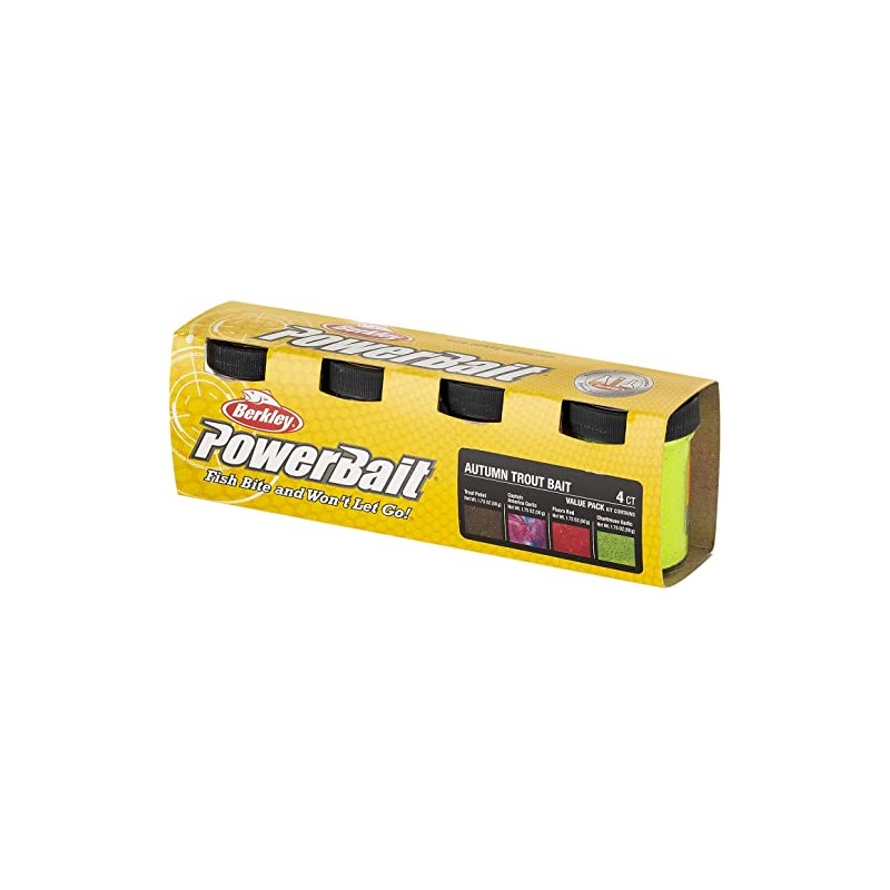Berkley PowerBait Multi-Pack - Autumn - 4 Pieces