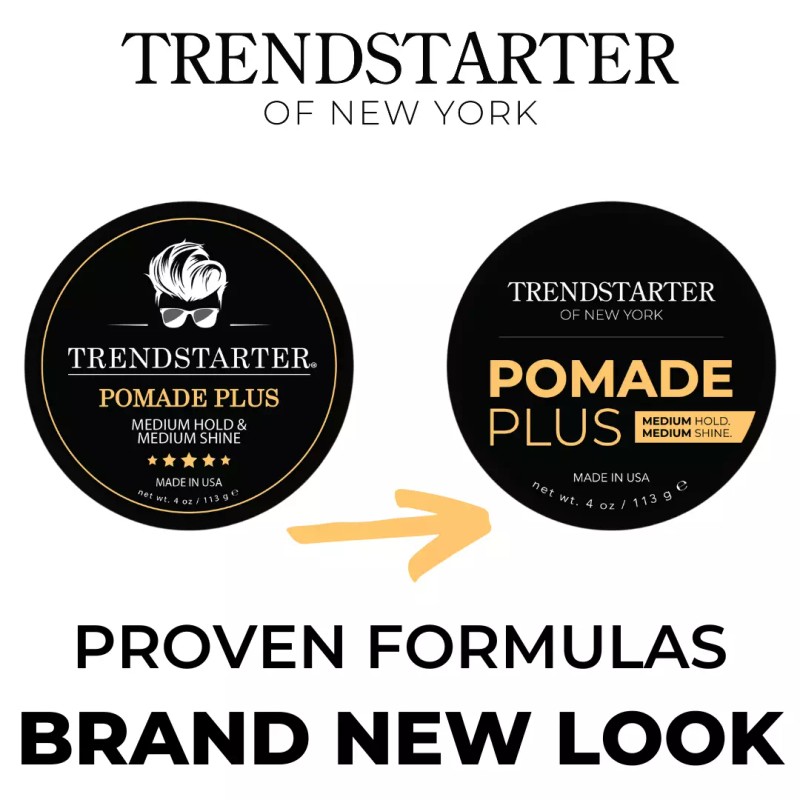 TRENDSTARTER - POMADE PLUS - Medium Hold - Medium Shine