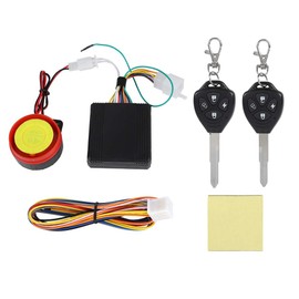 125dB 12V Waterproof Motorcycle Bike Anti-Theft Security Burglar Alarm System Scooter Double Scooter Remote Control