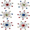 Karen Foster Design, Scrapbooking and Craft Embellishment, Swirl Burst Brads, Sparklers