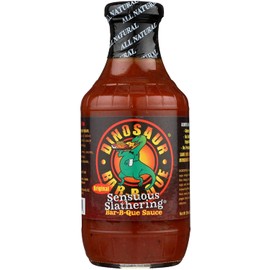 Dinosaur Sensuous Slathering BBQ Sauce, 19 Ounce (Pack of 6)