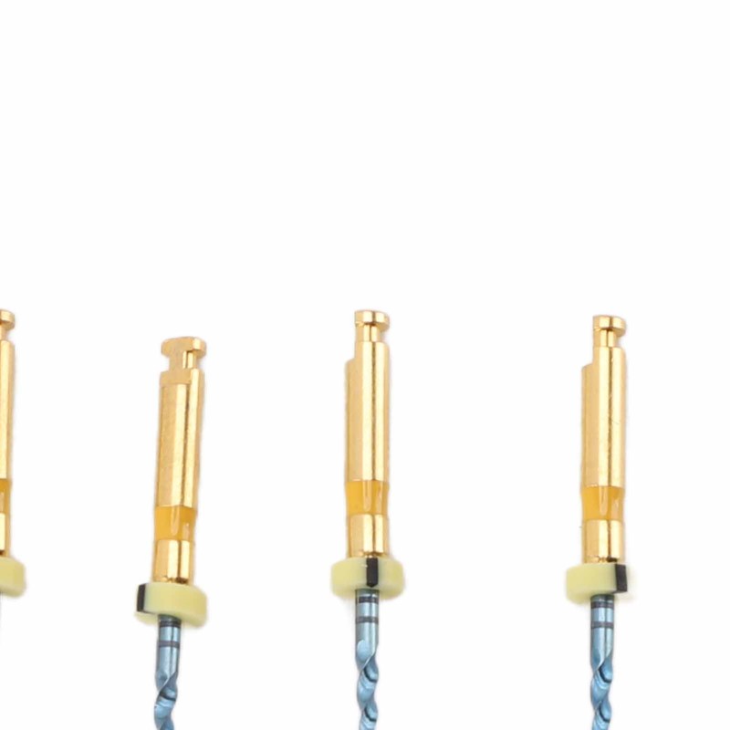 6pcs F1 Endodontic Canal Files Stretchy Metal Portable Rustproof Endodontic