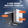 VEVOR Countertop Ice Maker 9 Cubes Ready Self-Cleaning Portable Scoop