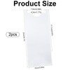 Sinbana 2 Pack Clear Couch & Bed Stopper, 23x10cm/9.1x3.94in Universal