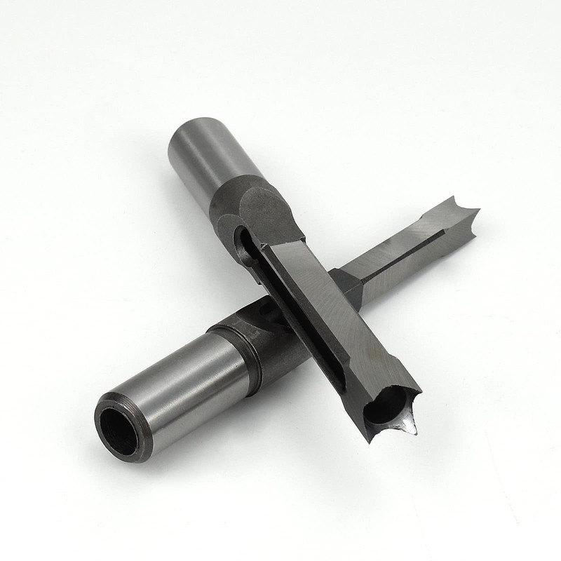 BIGP 4 Pieces Square Hole Drill Bit Square Mortising Drill