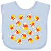 inktastic Just Candy Corn Baby Bib Light Blue 2c1fa