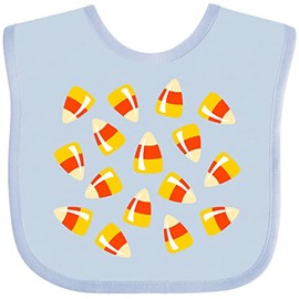 inktastic Just Candy Corn Baby Bib Light Blue 2c1fa